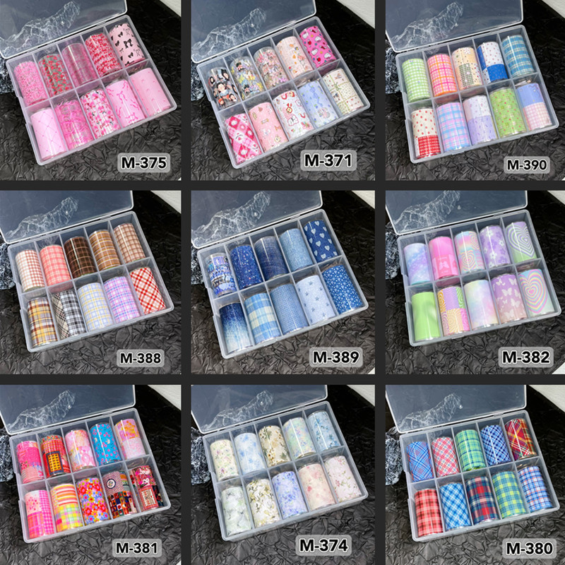 10 롤 전송 용지 스티커에 대 한 새로운 디자인 신선 - Nail Art Xmas 리뷰 및 가격