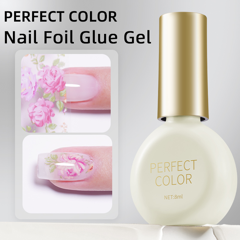 퍼펙트 컬러 네일 포일 글루 젤 8ML 네일 스티커 전 - Nail Art Xmas Design 리뷰 및 가격